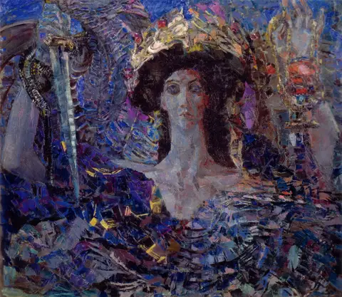 Six-Winged Seraphim by Mikhail Vrubel