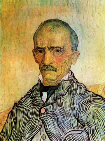 Portrait of Trabuc - Attendant at Saint Paul Hospital by Vincent Van Gogh