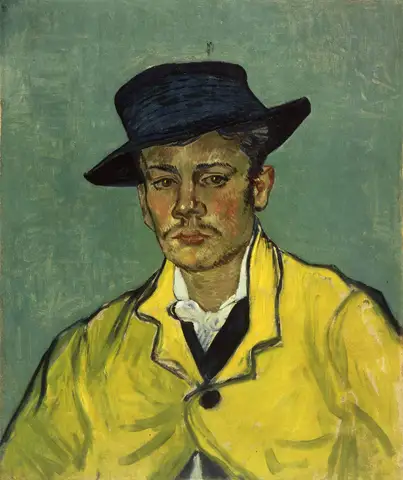Portrait of Armand Roulin by Vincent Van Gogh