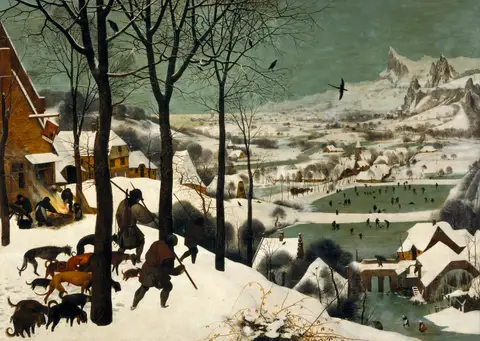 Hunters in the Snow by Pieter Bruegel the Elder