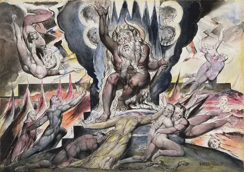 Minos by William Blake