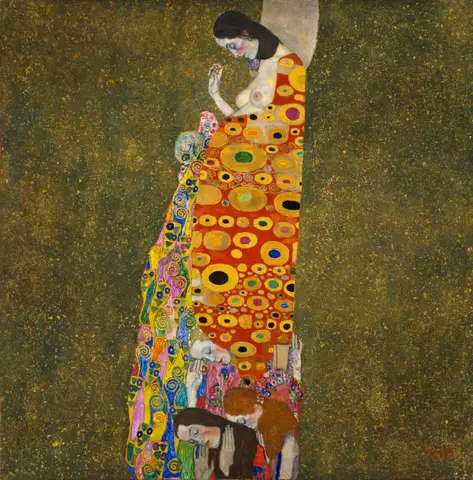 Hope 2 by Gustav Klimt