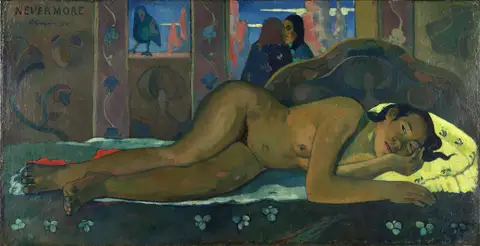 Nevermore (O Taiti) by Paul Gauguin