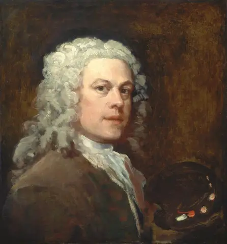 Self Portrait by William Hogarth
