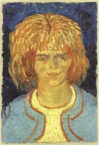 Head of a Girl by Vincent Van Gogh
