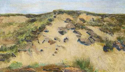 Landscape with Dune by Vincent Van Gogh